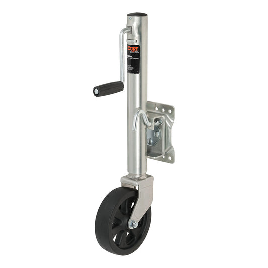 CURT Marine Jack w/8 Wheel - 1,500 lbs - Adjust Vertically 10" [28116]