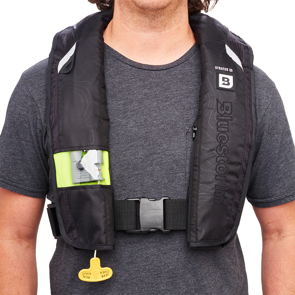 Bluestorm Stratus 35 Auto Type II Inflatable PFD - Tan [T1H-19-TAN]