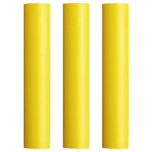 Pacer Battery Cable Heat Shrink Tubing - 1" x 12" - Yellow (3-Pieces) [BEHS1-12YL-3]