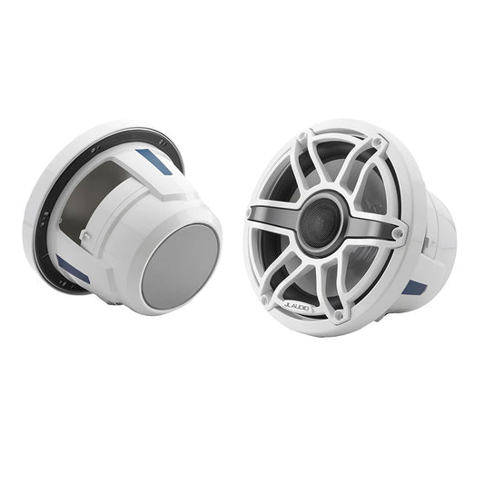 JL Audio M6 Series 8.8" Marine Coaxial Speakers w/Gloss White Sport Grille - M6-880X-S-GwGw [010-03078-00]