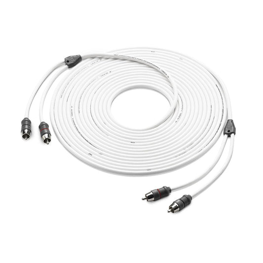 JL Audio 2-Channel 25' Marine Audio RCA Cable - XMD-WHTAIC2-25 [010-13415-00]