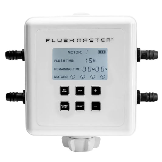 Flushmaster Outboard Flushing System - 4 Outlet w/Four 20' Hose Kits [SM-FM4020]