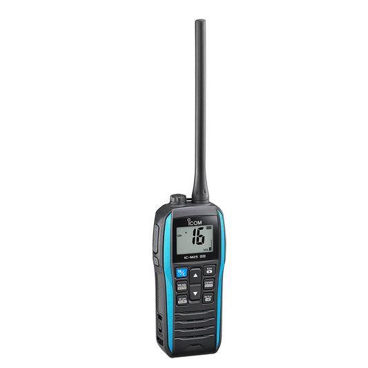 Icom M25 EVO Handheld VHF Radio - Blue [M25 EVO BLUE 71 USA]