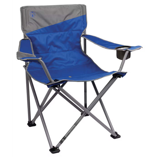 Coleman Big  Tall Quad Camping Chair - Blue [2000035476]