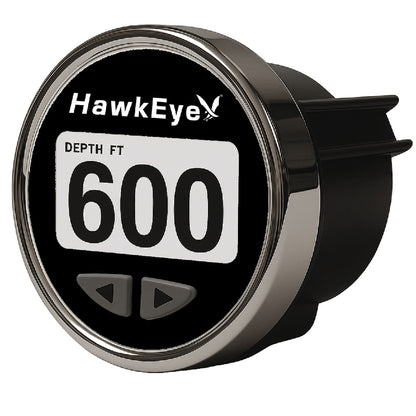 HawkEye DepthTrax Edge In-Dash Depth Finder - HD Color Display - 600' Max Depth - TM Transducer [DT3BX-TM]