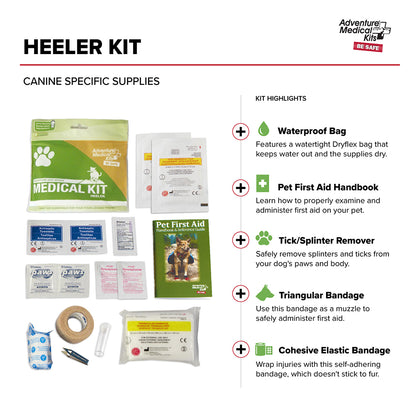 Adventure Medical Dog Series - Dog Heeler First Aid Kit [0135-0120]