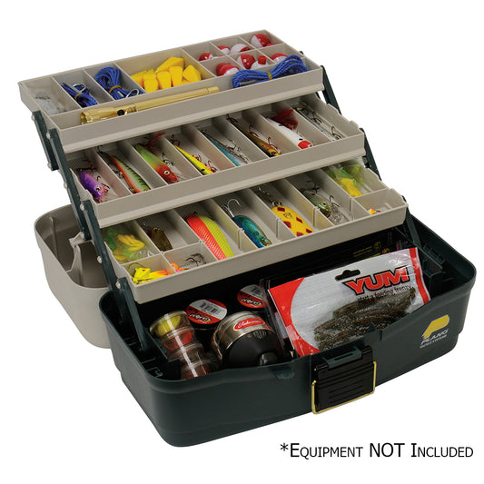 Plano Three-Tray Fixed Compartment Tackle Box [530006]