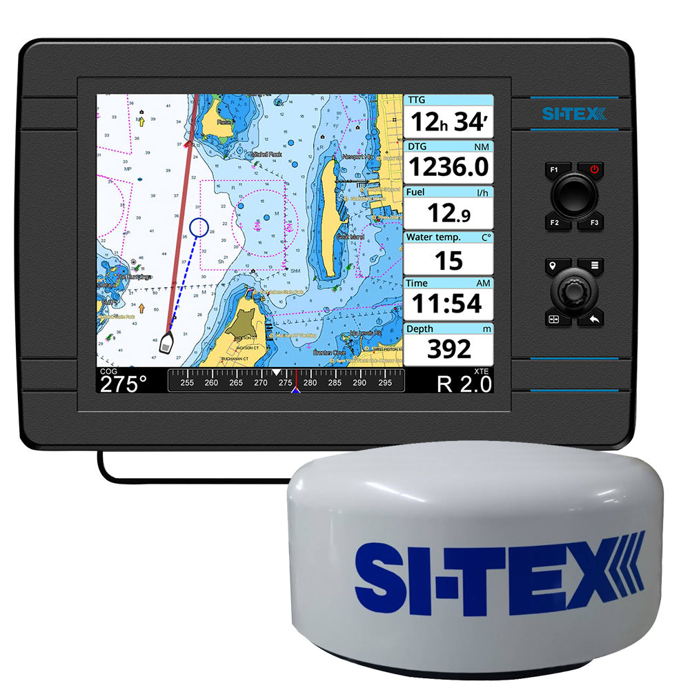 SI-TEX NavPro 1200 w/MDS-15 WiFi 20" Hi-Res Digital Radome Radar w/15M Cable [NAVPRO1200R]