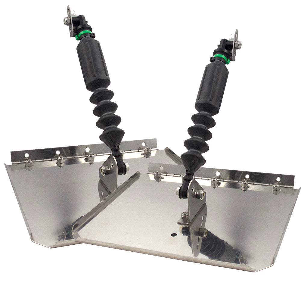 Nauticus ST1290-60 Smart Tab Trim Tabs 12 X 9 f/ 12-18' Boats w/60-150 HP [ST1290-60]