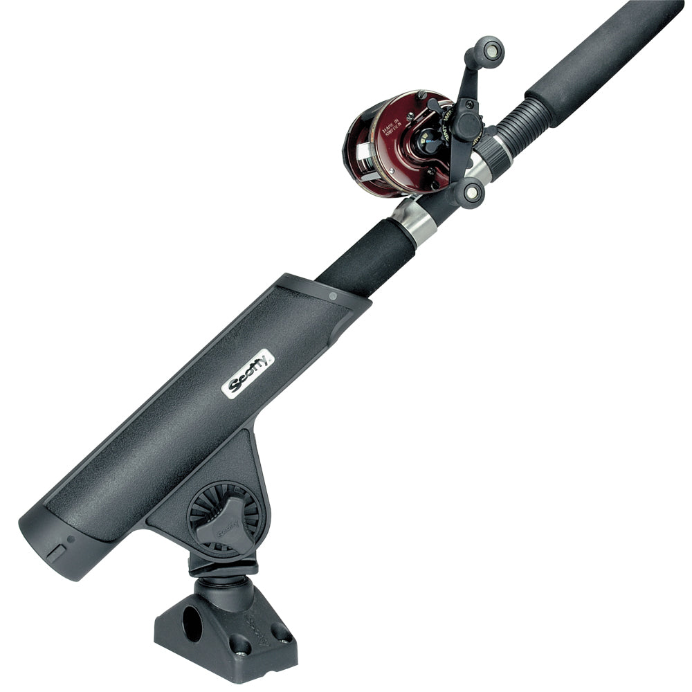 Scotty Rodmaster II Rod Holder w/241 Deck/Side Mount - Black [350]