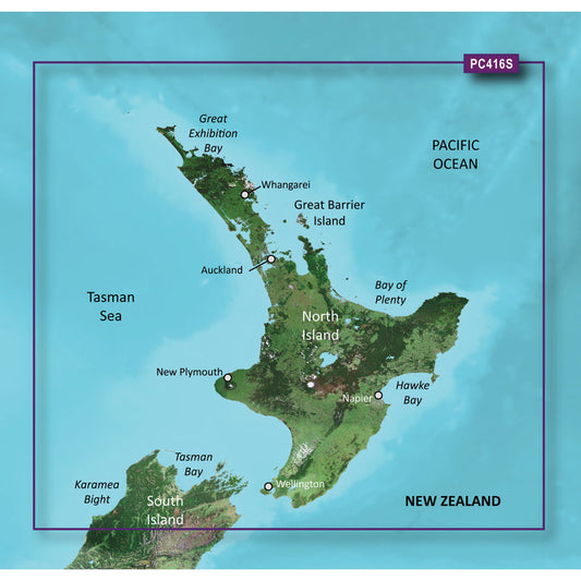 Garmin BlueChart g3 HD - HXPC416S - New Zealand North - microSD/SD [010-C0874-20]