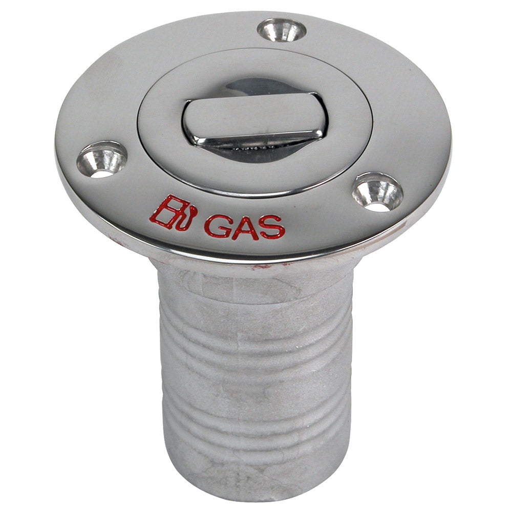 Whitecap Bluewater Push Up Deck Fill - 2" Hose - Gas [6894CBLUE]