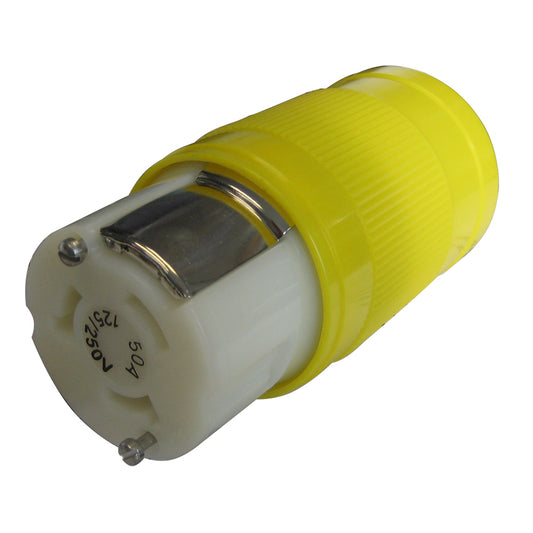 Marinco 50A 125/250V Locking Connector [6364CRN]