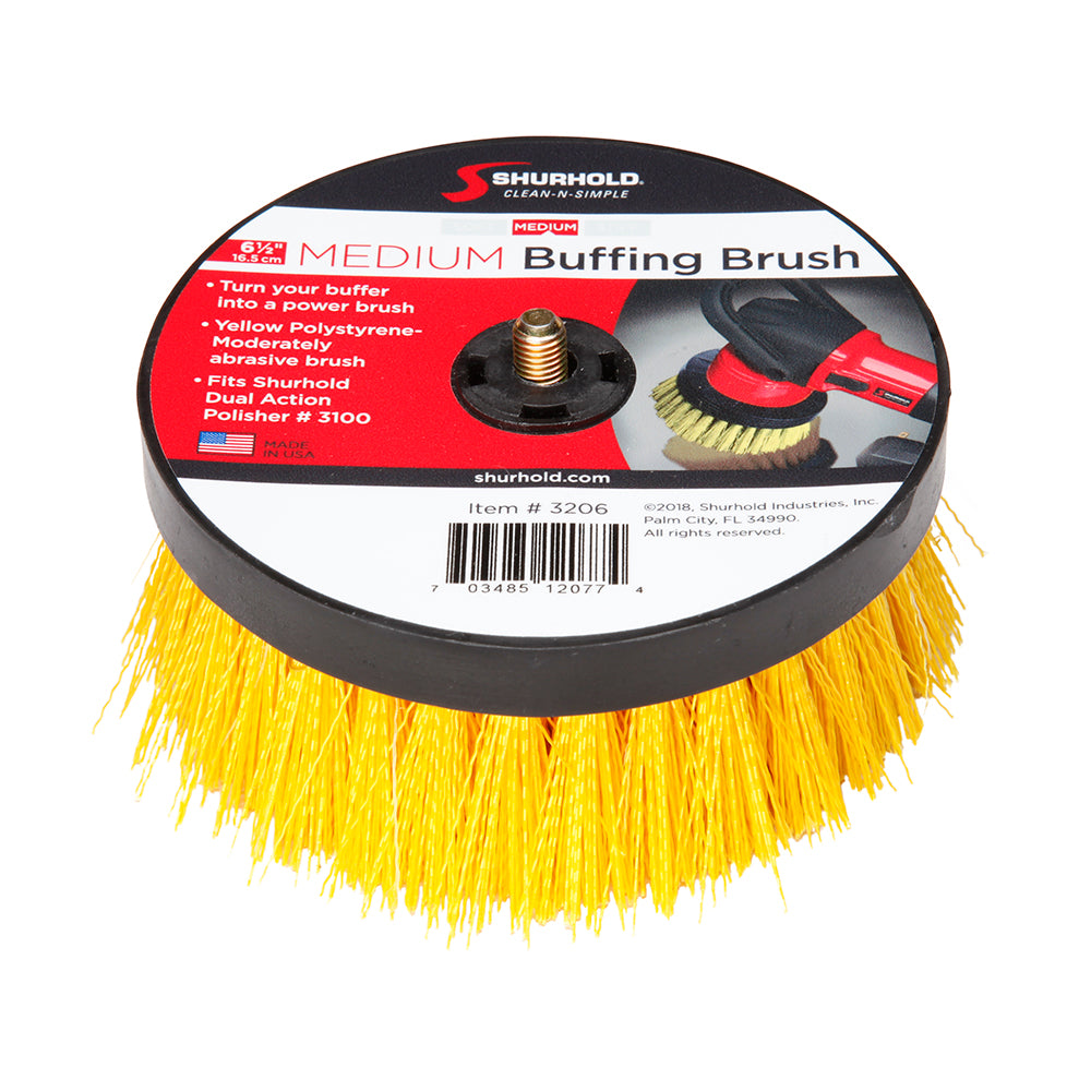 Shurhold 6-1/2" Medium Brush f/Dual Action Polisher [3206]