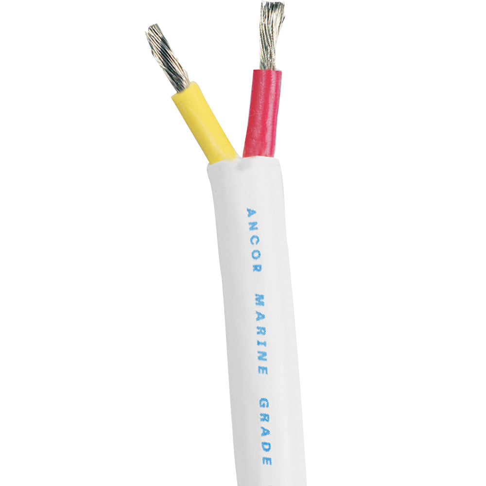 Ancor Safety Duplex Cable - 12/2 AWG - Red/Yellow - Round - 100' [126310]