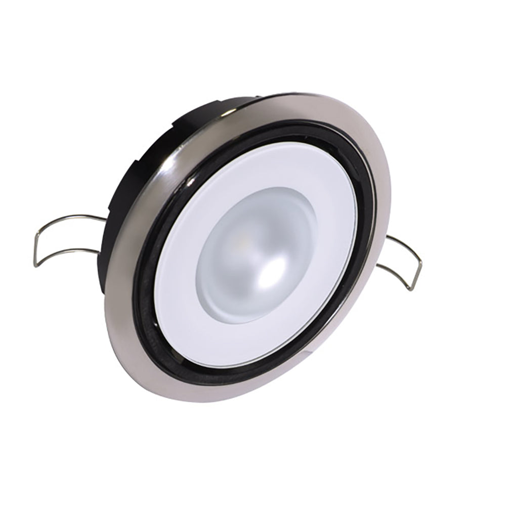 Lumitec Mirage Positionable Down Light - Spectrum RGBW Dimming - Polished Bezel [115117]