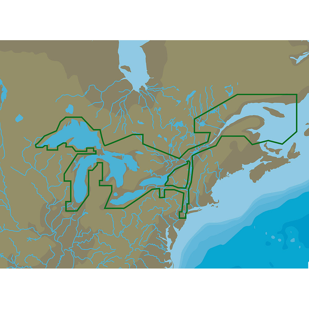 C-MAP 4D NA-D061 Great Lakes  St Lawrence Seaway -microSD/SD [NA-D061]