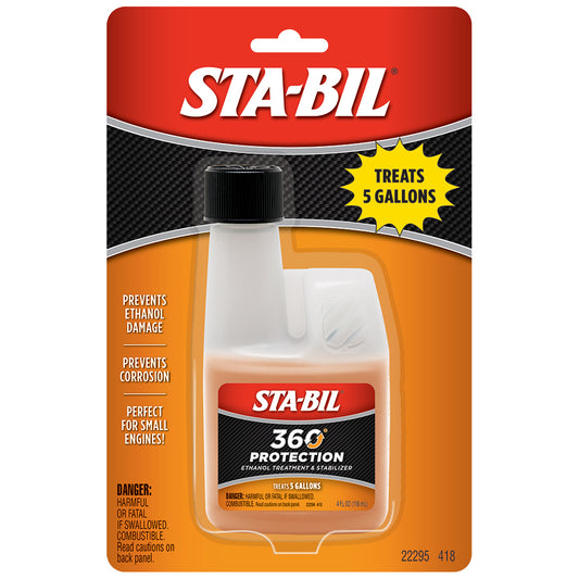 STA-BIL In-Season Protection Fuel System Treatment - Small Engine - 4oz [22295]