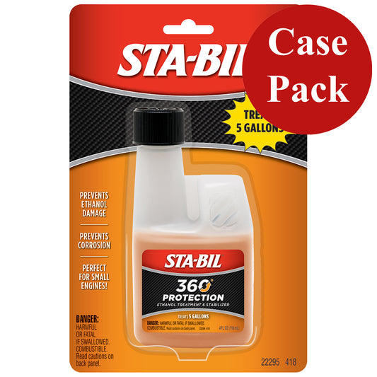 STA-BIL In-Season Protection Fuel System Treatment - Small Engine - 4oz *Case of 6* [22295CASE]