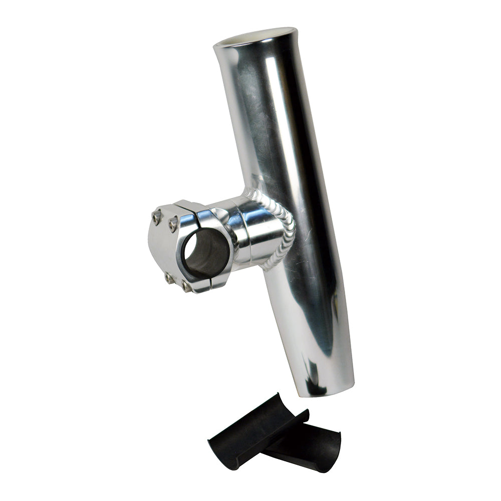 C.E. Smith Adjustable Mid Mount Rod Holder Aluminum 1.66" or 1-1/2" w/Sleeve  Hex Key [53772]