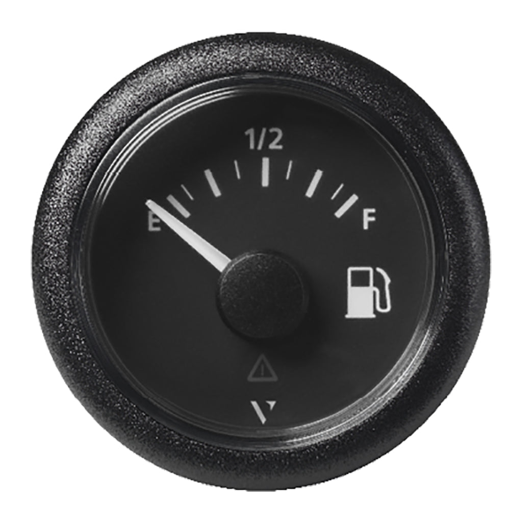 Veratron 52MM (2-1/16") ViewLine Fuel Level Gauge Empty/Full - 240-33.5 OHM - Black Dial  Round Bezel [A2C59514094]