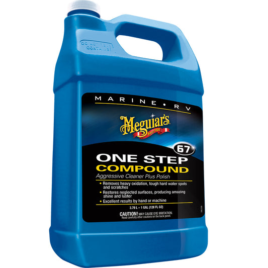 Meguiars Marine One-Step Compound - 1 Gallon [M6701]