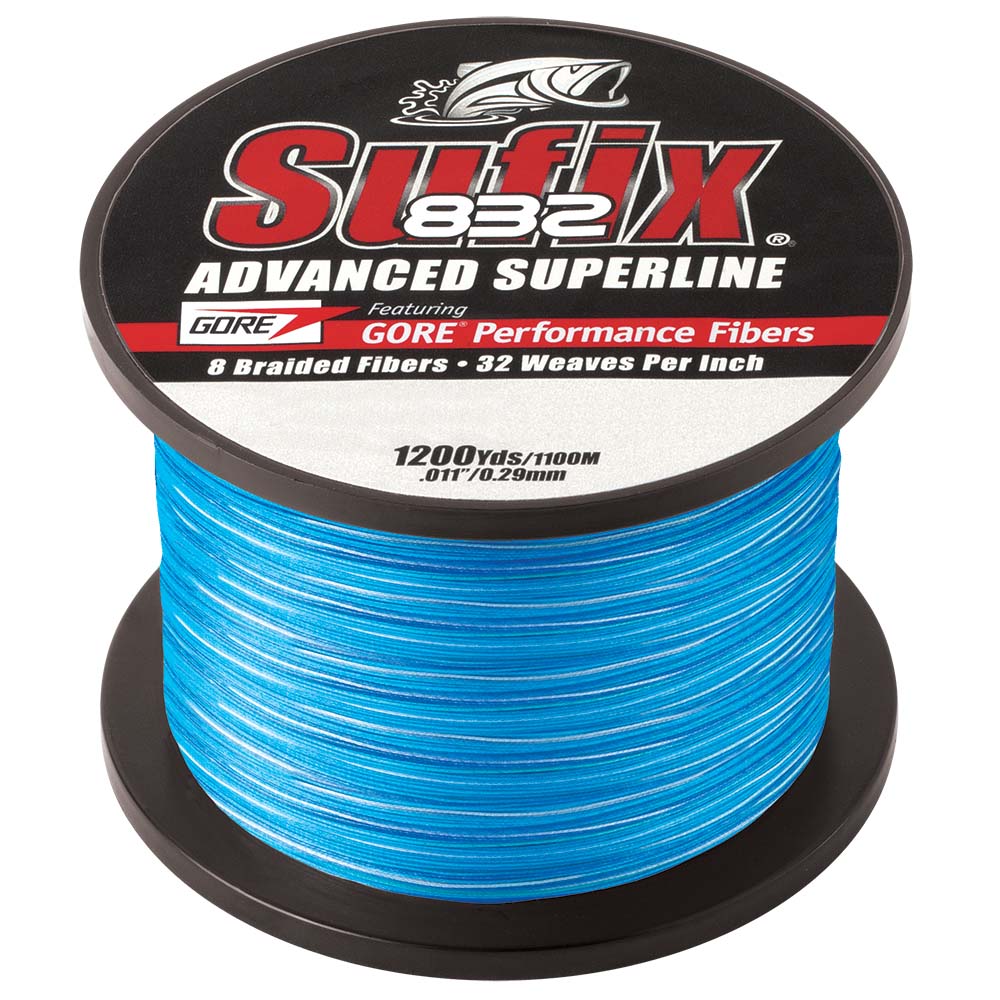 Sufix 832 Advanced Superline Braid - 15lb - Coastal Camo - 1200 yds [660-315CC]