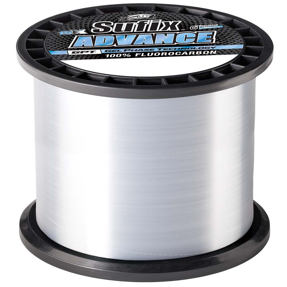 Sufix Advance Fluorocarbon - 25lb - Clear - 1200 yds [679-1025C]