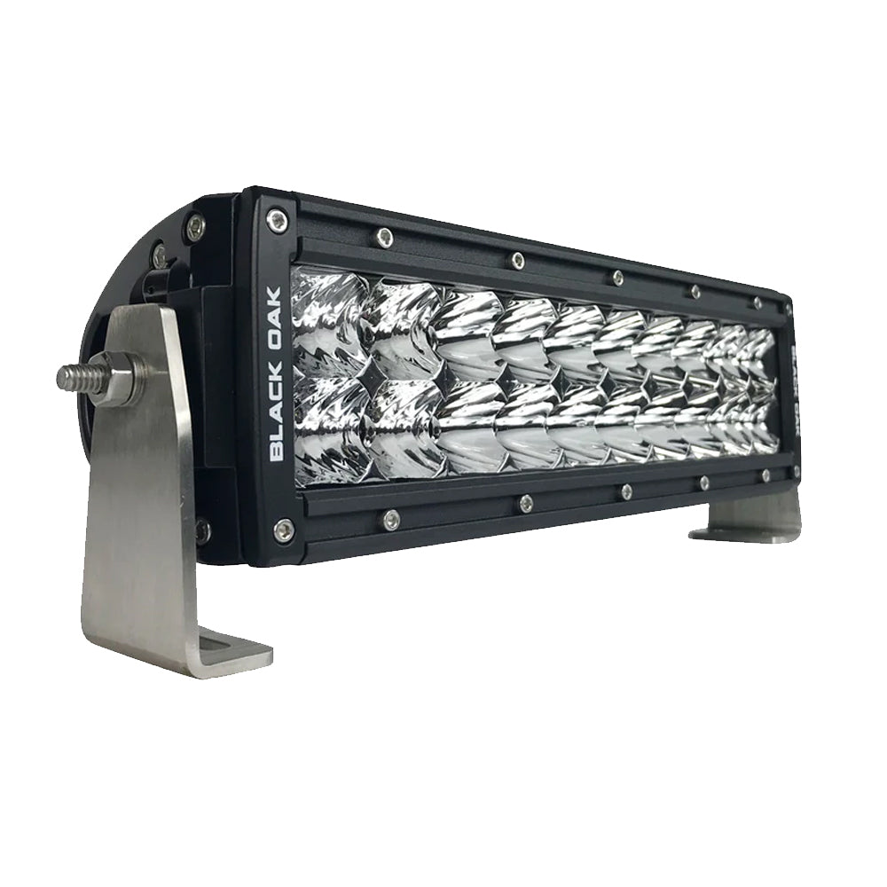 Black Oak Pro Series 3.0 Curved Double Row 10" LED Light Bar - Combo Optics - Black Housing [10CC-D5OS]