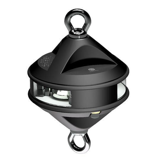 Lopolight Series 200-012 - Hoist Light - 2NM - White - Black Housing [200-012G2-H1C-B]